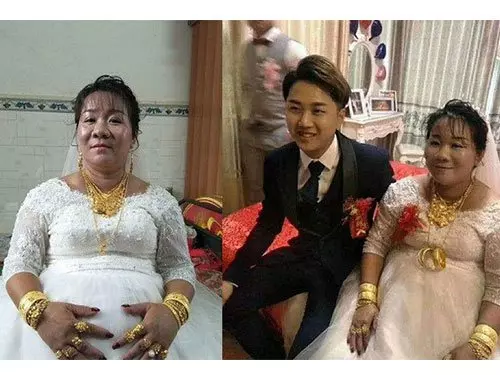 38歲富婆「迎娶」小15歲鮮肉,300萬令吉搞定公婆!