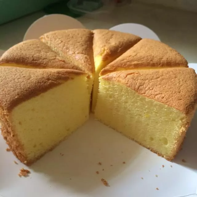 教你學做原味戚風蛋糕,真的很好吃哦