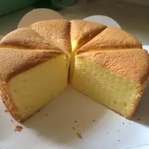 教你學做原味戚風蛋糕,真的很好吃哦