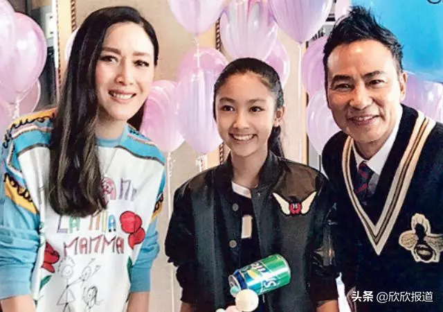 任達華女兒13歲走秀,氣質不輸一線模特,網友我又初戀了