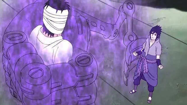 火影中岸本用顏色劃分查克拉,其中有三種顏色都僅一人擁有