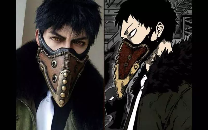 他曾是cosplay世界大賽冠軍,這次他挑戰海賊王裡的「鷹眼」密佛格,讓網友大呼根本神還原