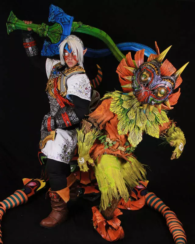 他曾是cosplay世界大賽冠軍,這次他挑戰海賊王裡的「鷹眼」密佛格,讓網友大呼根本神還原