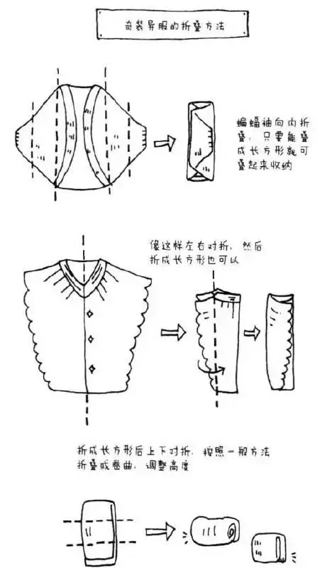 日本超強疊衣法,一個抽屜就能當衣帽間!