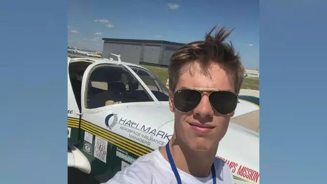 18歲小哥「開飛機環球」創下金氏世界紀錄 最驚險經歷:被台灣F-16戰機攔截!