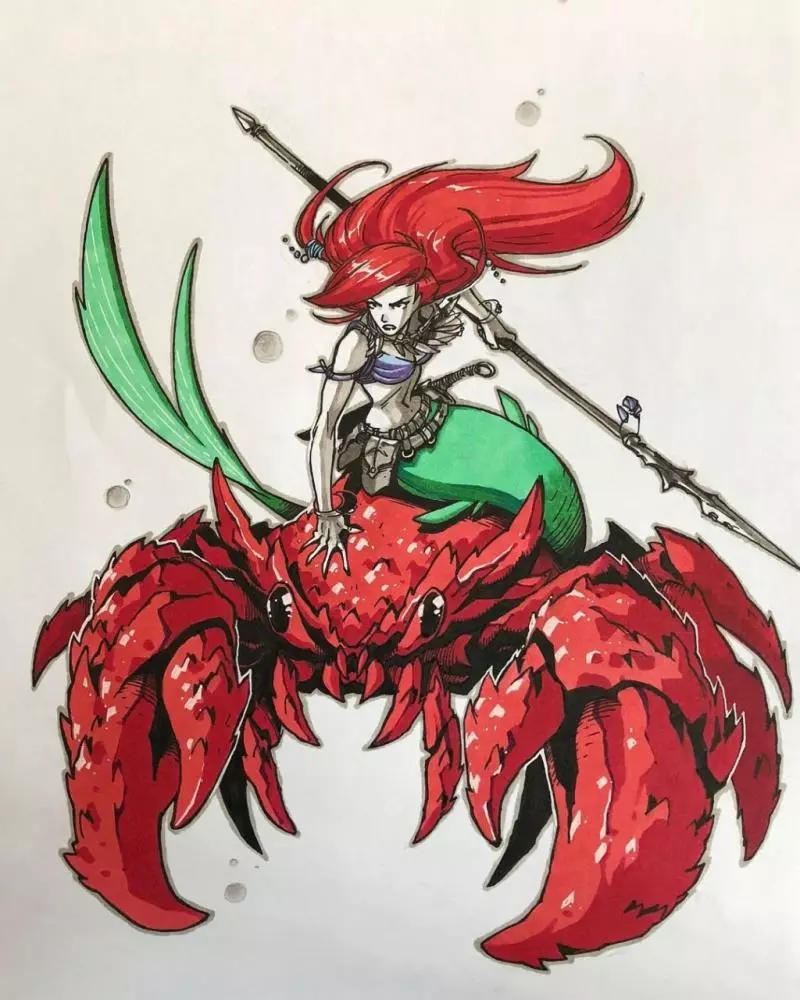 王子掰掰!畫家把「迪士尼公主變戰士」 灰姑娘捏碎玻璃鞋太帥啦