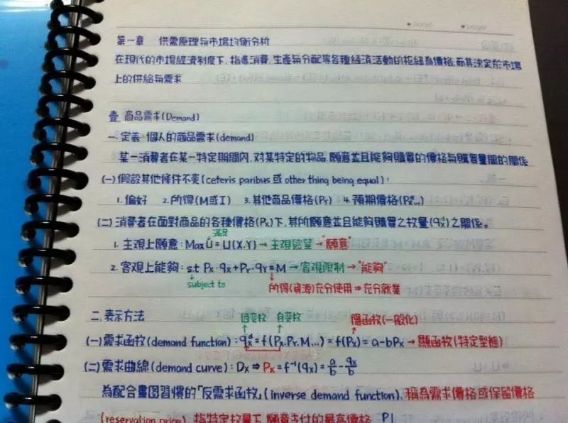 翻出高中筆記本!「3色筆記」認真到自己嚇歪 po網分享被讚爆:人體打字機4你~