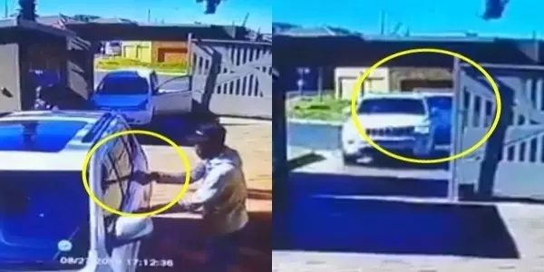 遜咖搶匪 vs 最狂阿嬤!搶匪要搶車,阿嬤霸氣「學三寶倒退嚕」加碼「一個前衝」狠狠教訓!搶匪嚇壞落荒而逃,阿嬤卻超後悔!