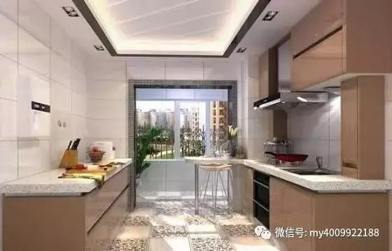 窮看客廳,富看廚房 !