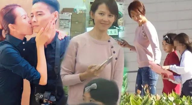 蔡少芬參加女兒學校親子活動,穿大媽裝素顏出鏡的她真的很接地氣