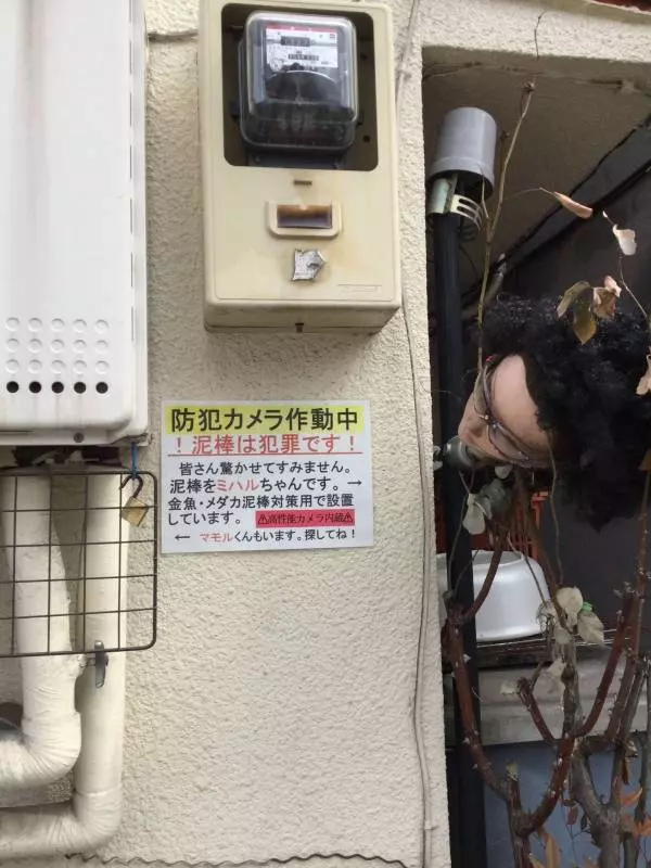 日本最新防盜法!假人頭藏暗巷看得你心裡發寒...網推爆:半夜經過會嚇尿!