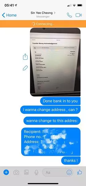 真的拖衰華人!專門在網上假賣新年衣真騙錢?等你bank in了立馬block你‼ 目前已經有多人中招!