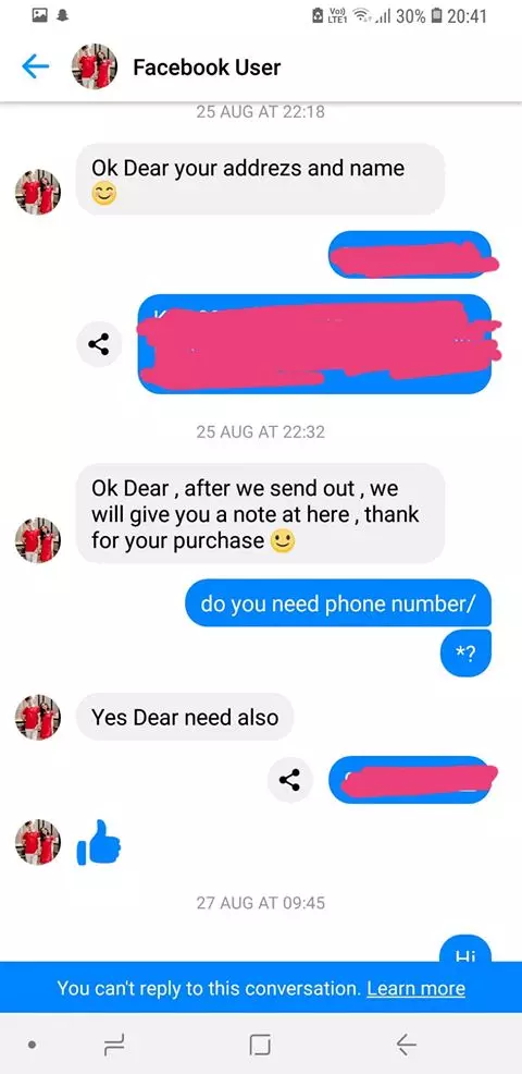 真的拖衰華人!專門在網上假賣新年衣真騙錢?等你bank in了立馬block你‼ 目前已經有多人中招!