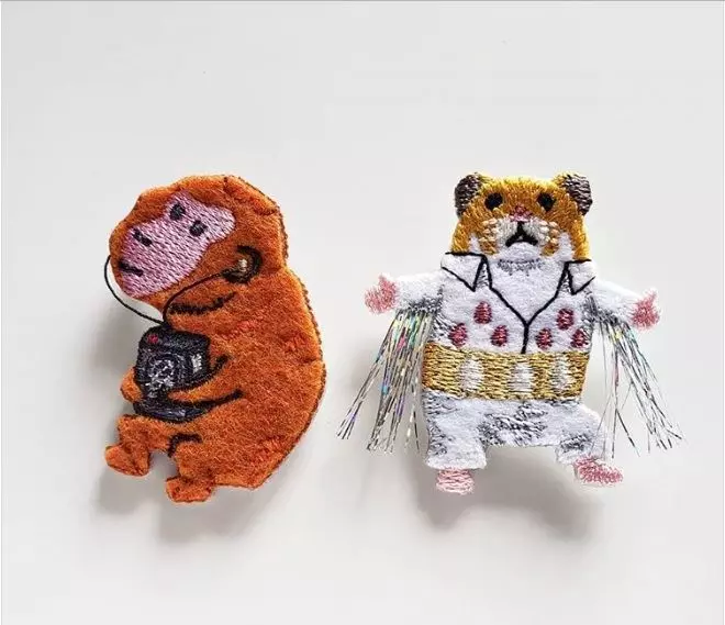 買面紙套上面是「噴鼻水的貓」 網瘋傳「不正經動物刺繡」:超ㄎㄧㄤ啦~