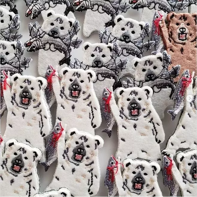 買面紙套上面是「噴鼻水的貓」 網瘋傳「不正經動物刺繡」:超ㄎㄧㄤ啦~