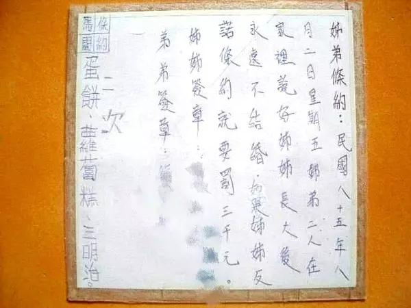 姐姐嫁人「被罰給弟弟3千」!天下還有這樣的手足情,都怪這份「馬關條約」惹的禍!結局感動哭