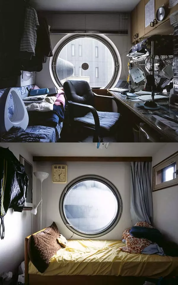日本超科幻感「膠囊塔」旅客搶著住 「時代電影感房間設計」讓人穿越時空♥