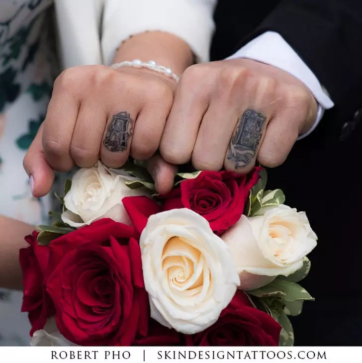 誰說結婚一定要婚戒?22對「用刺青代替婚戒」的霸氣情侶 你是鳥我是樹太浪漫~