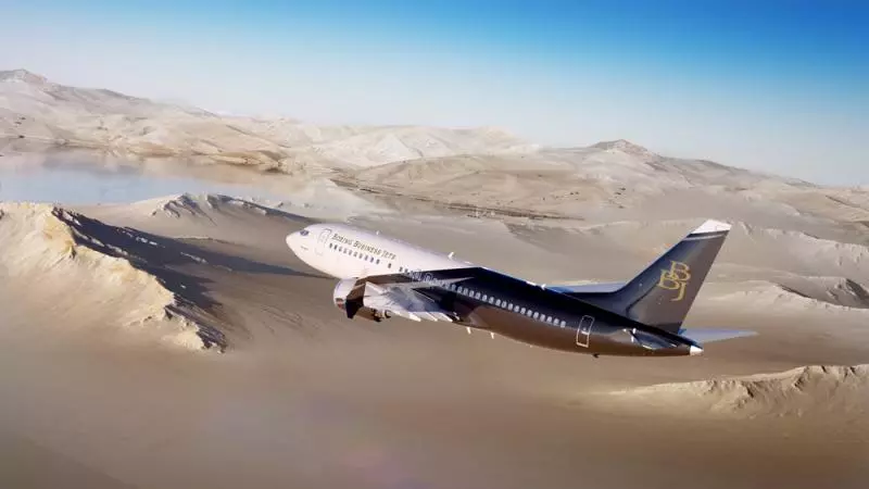 這架飛機外型沒有不同 但走進去驚見「移動式皇宮」超狂高科技臥室...而且有錢一定搭的到!