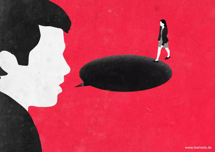 30張畫出人類不願面對的「社會虛偽真面目」深度諷刺插畫