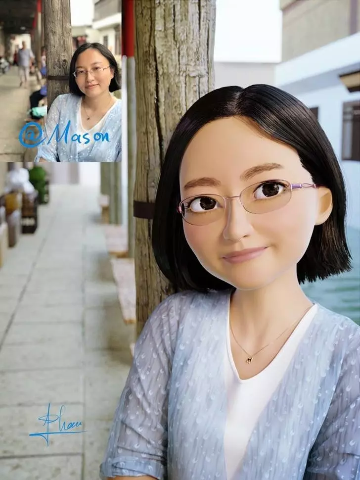 22張藝術家把「真人→皮克斯角色」超美3D圖像 你也可以變成動畫電影中的人物!