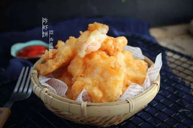 隔壁大姨傳授的【炸蝦餅】,秘訣獨特簡單,每一口都是鮮蝦的味道!!!!