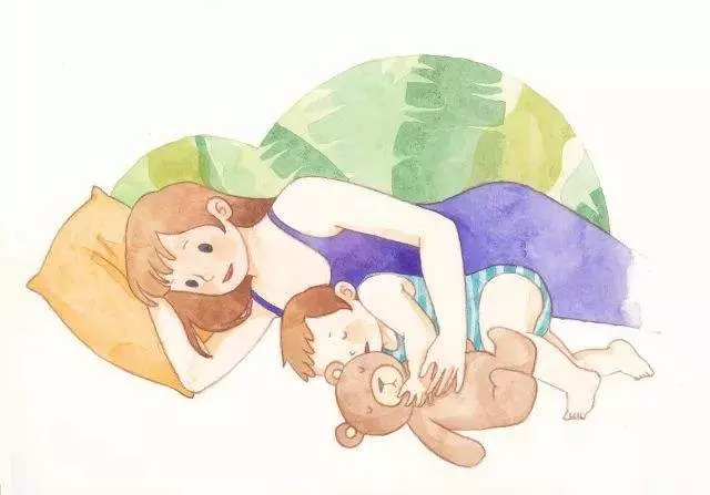 為什麼寶寶一到晚上就特別黏媽媽?答案真的好暖心,媽媽辛苦了