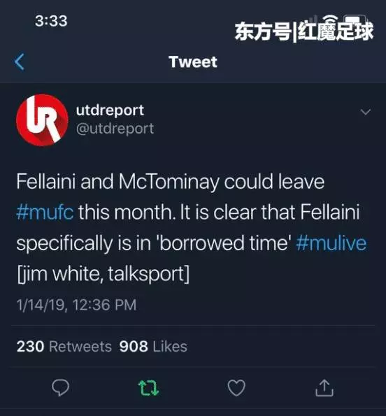 曼聯中場兩將冬窗或遭清洗,一人曾是穆帥鐵桿!