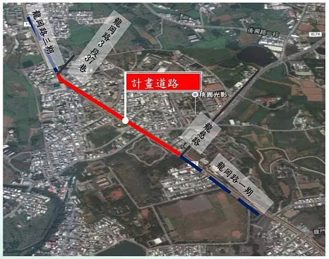 中壢區龍岡路三段拓寬工程　桃市新工處預計農曆年前開放通車