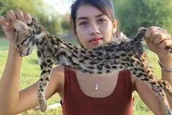 為賺廣告費 柬女網紅濫殺瀕危動物