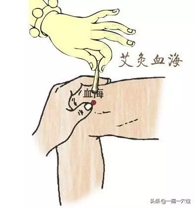 老年人皮膚瘙癢不用愁,按一穴炙一穴,皮膚不癢,精神也好了