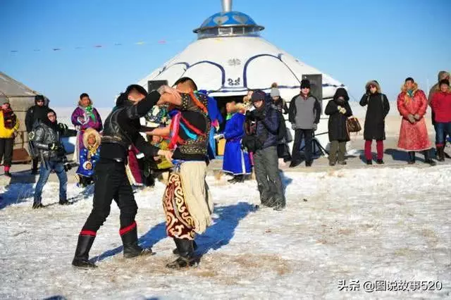 蒙古族漢子為何喜歡摔跤,強身健體只是一方面,史上和一個人有關