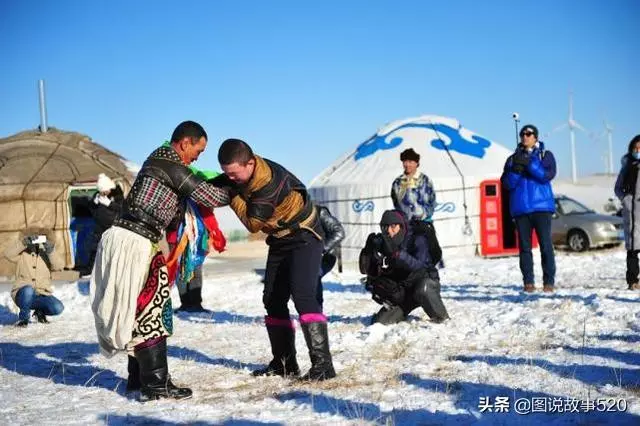 蒙古族漢子為何喜歡摔跤,強身健體只是一方面,史上和一個人有關