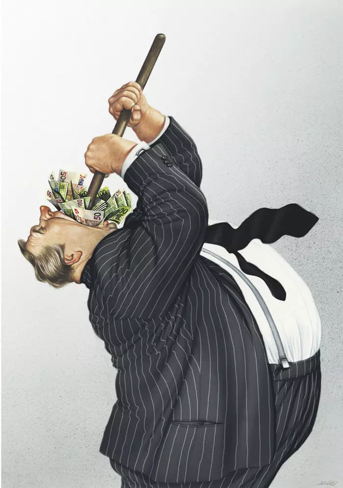因道出社會痛處而坐牢!25張「讓你對人生產生疑問」的中肯現實插畫