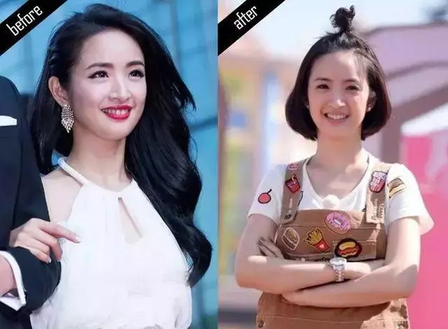 沒長著一張「濃妝臉」就別學baby熱巴,就像這些女明星~~