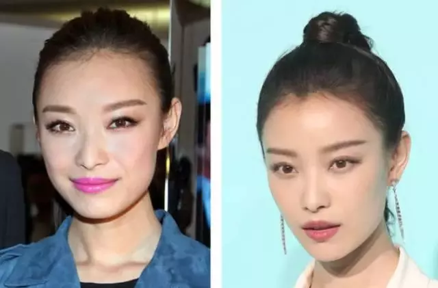沒長著一張「濃妝臉」就別學baby熱巴,就像這些女明星~~