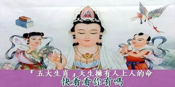 『五大生肖』天生擁有好命格,將來成為人上人,躺在床上發大財!