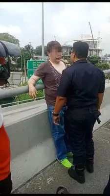 男子乘車發生碰撞 警員盤問時突然跳橋