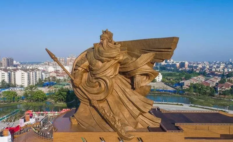 全球最大關公聖像完成!占地228畝,19層樓高,耗資15億,內部竟還另有乾坤