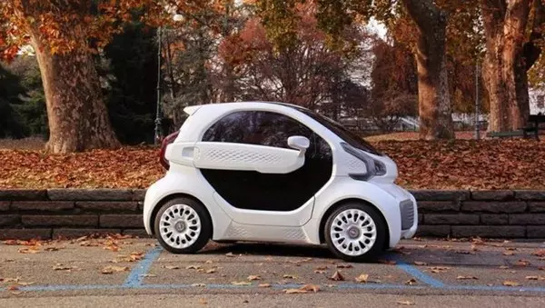 只要3天製造! 超可愛「3D列印電動車」四月上市 時速70km市區趴趴走