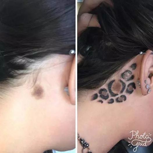 20張證明你對美的定義太狹窄「瑕疵→藝術品」震撼刺青 豹紋刺青讓你化身猛獸!