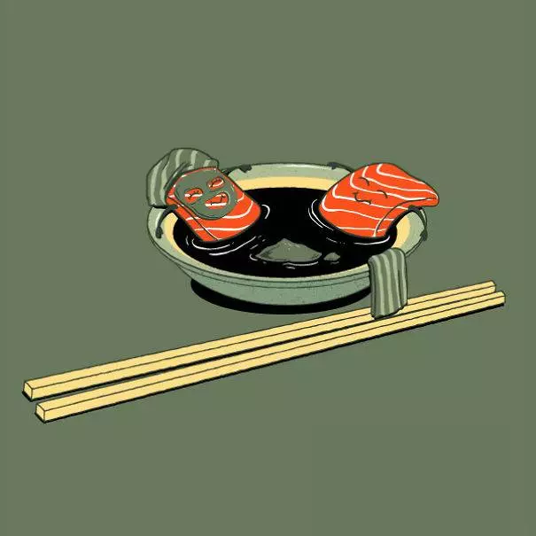26個食物「在被人類吃掉之前」的爆笑可愛人生示意圖!