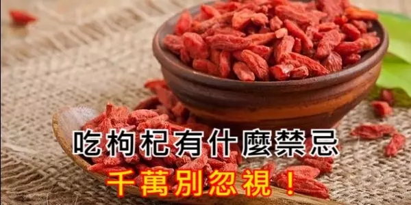 吃枸杞有什麼禁忌,你一定要知道!這才是枸杞正確吃法!