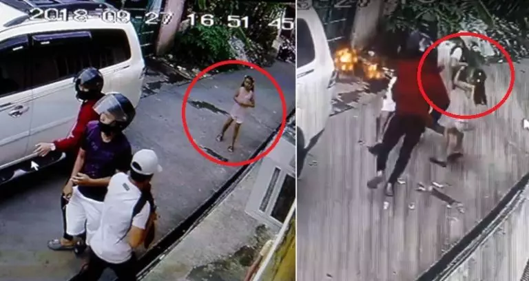 爺孫倆回家...遇到超過分小偷搶走整包錢 8歲孫女勇敢抵抗:走開那是我爺爺辛苦賺的!