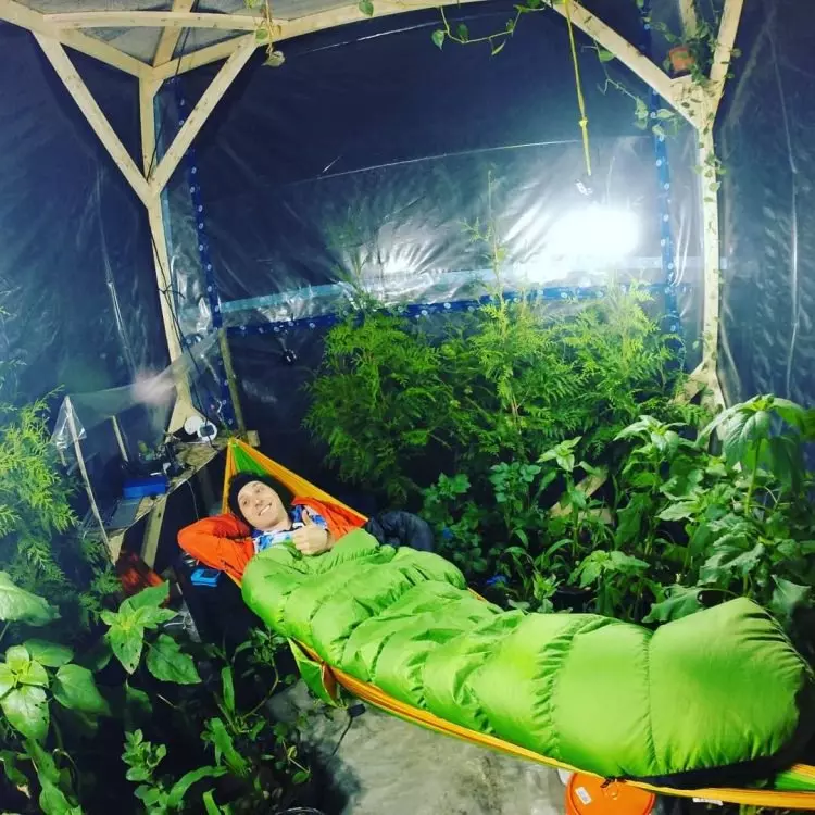 奇葩哥「和200株植物關一起」想測氧氣夠不夠 15小時後可怕的事發生了