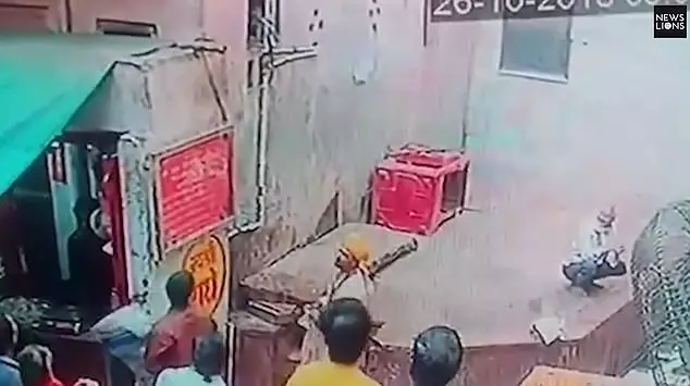 印度潑猴當街發威 搶走飼主的「寶貝蛇蛇」警方卻回:不能抓!牠們是猴神...