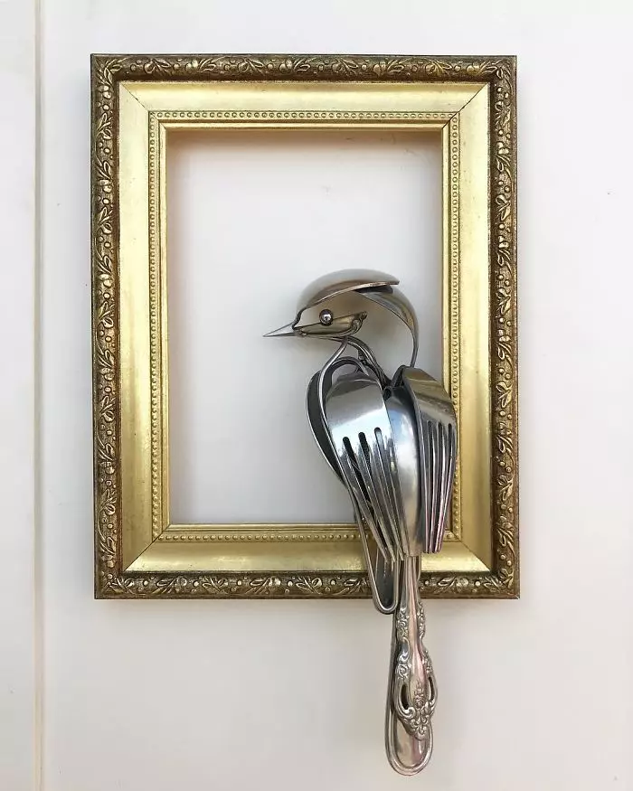 這些藝術品「高檔到脫褲子」 精緻創作的素材都是你看不起的破銅爛鐵!