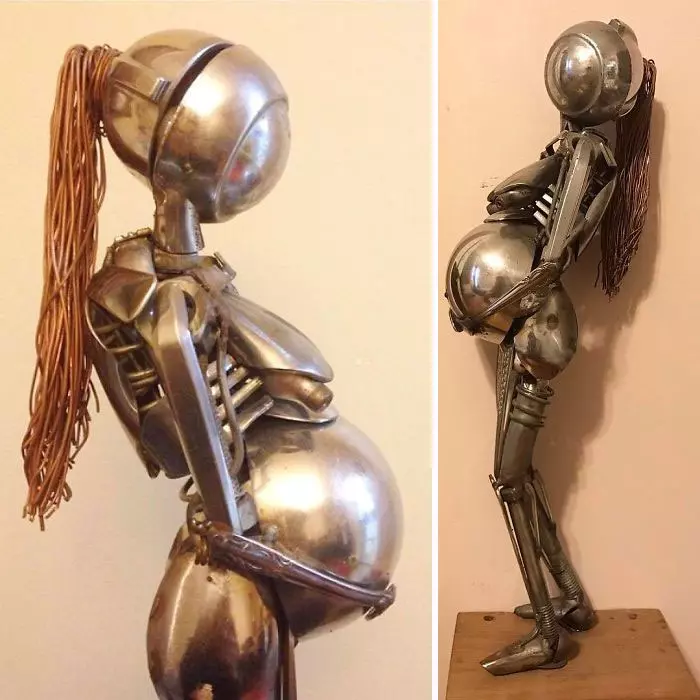 這些藝術品「高檔到脫褲子」 精緻創作的素材都是你看不起的破銅爛鐵!