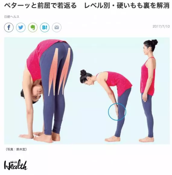 彎不下腰可能是骨盆歪! 1日5分鐘前彎拉筋 輕鬆瘦身4kg