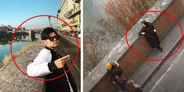 粉絲模仿周杰倫姿勢拍照,糗被「周董本尊」目擊!接下來周董舉動被笑「超幼稚」!